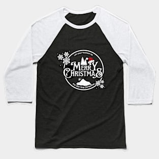 Merry Christmas | Christmas Baseball T-Shirt